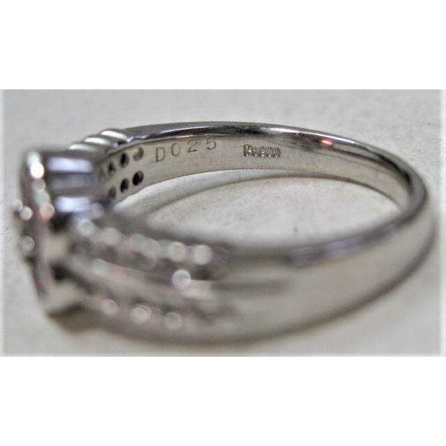 Pt900 プラチナ リング 指輪 ルビー0.50ct ダイヤ0.25ct レディースのアクセサリー(リング(指輪))の商品写真