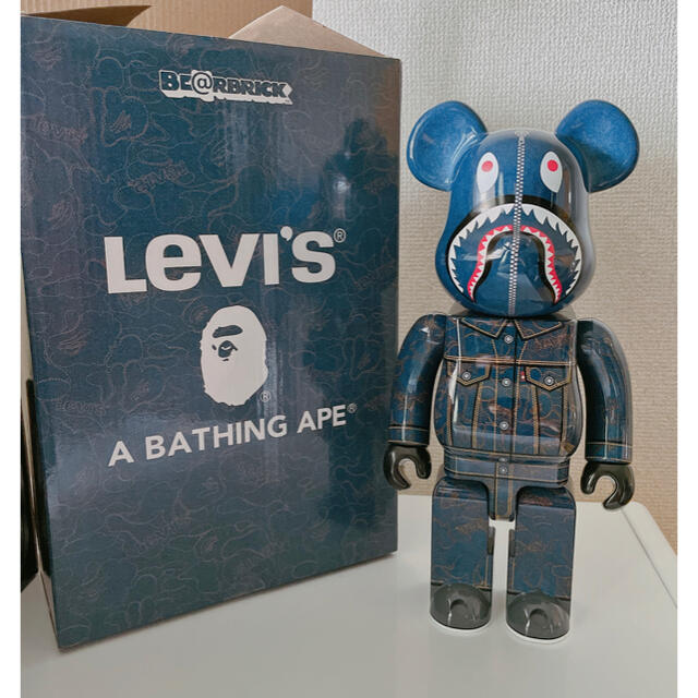 ロシア BE@RBRICK BAPE®︎ x Levi's®︎ 400% | rachmian.com