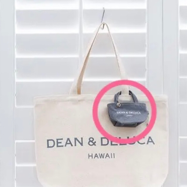 DEAN & DELUCA(ディーンアンドデルーカ)のDEAN & DELUCA ﾛｲﾔﾙﾊﾜｲｱﾝ2周年記念限定ﾐﾆﾄｰﾄ 正規品 レディースのファッション小物(ポーチ)の商品写真