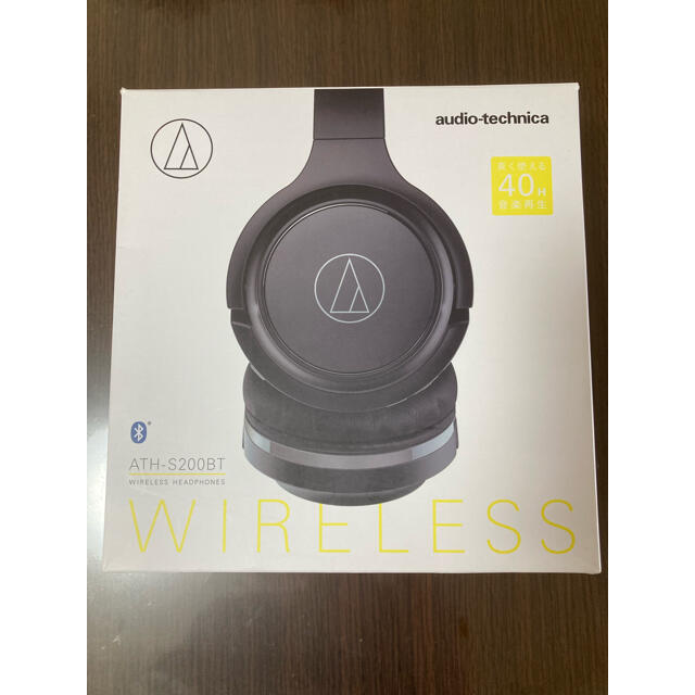 audio-technica(オーディオテクニカ)のATH-S200BT/WIRELESS HEADPHONES スマホ/家電/カメラのオーディオ機器(ヘッドフォン/イヤフォン)の商品写真