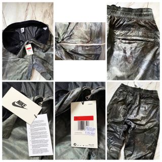 フラワーB ブルーグレイ 即完売品 nike lab made in italy ガーメント
