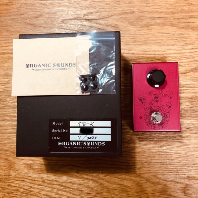 organic sounds kerberos ケルベロス fuzz ファズ