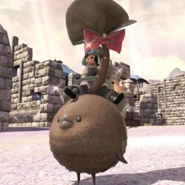 FF14 チョコロポックル マウントコード ローソン限定 アイテム FF14 チョコロポックル マウントコード ローソン限定 アイテム