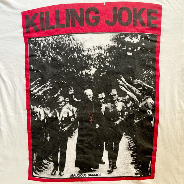 Killing Joke malicious damage t-shirtの通販 by 012345|ラクマ 超歓迎得価