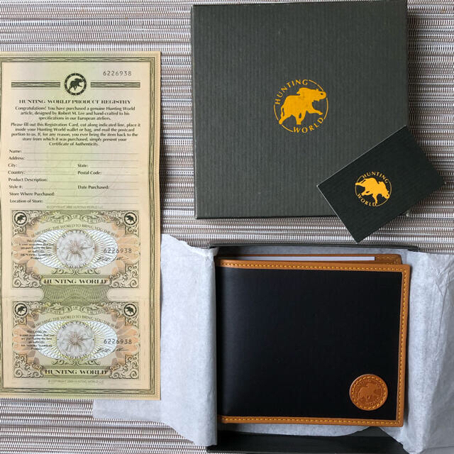 ハンティングワールド HUNTING WORLD 二つ折り財布 メンズ ハンティングワールド HUNTING WORLD 二つ折り財布 メンズ