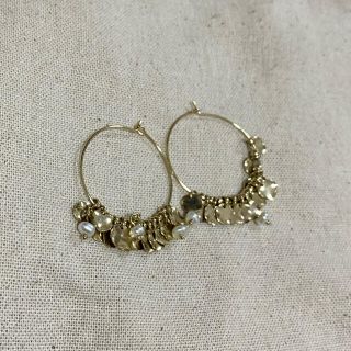 フラワー(flower)のFlower フープピアス(ピアス)