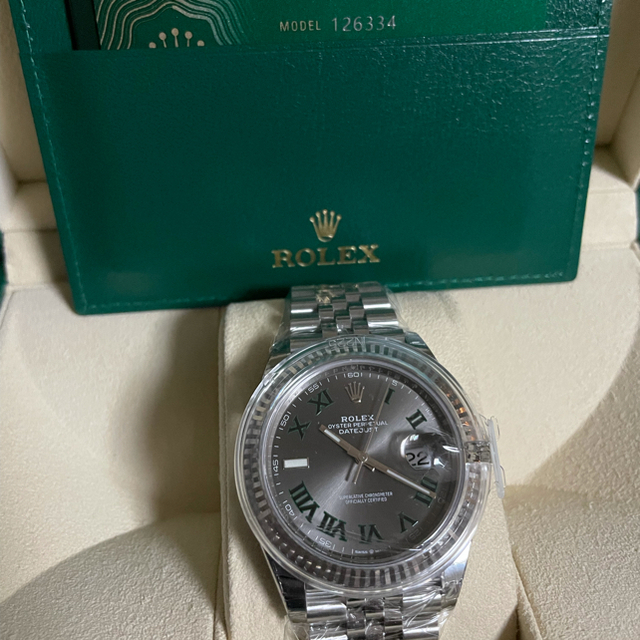 ROLEX(ロレックス)の☆だんな様専用☆【未使用】ROLEX 126334 デイトジャスト 41  メンズの時計(腕時計(アナログ))の商品写真