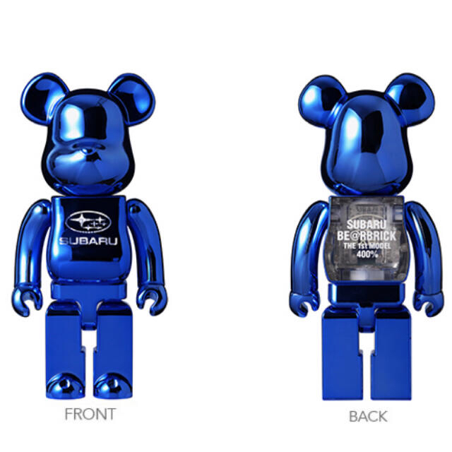 【即納】SUBARU BE@RBRICK THE 1st MODEL 400%ベアブリック