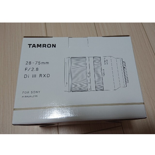 TAMRON - 新品 28-75mm F/2.8 Di III RXD Model A036