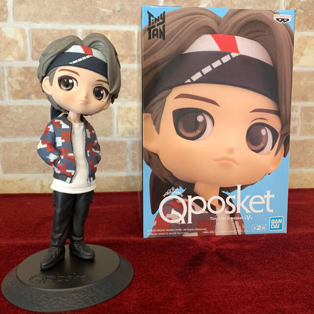 BTS TinyTAN Qposket 非売品フィギュア Aカラー7点セット BTS TinyTAN Qposket 非売品フィギュア Aカラー7点セット