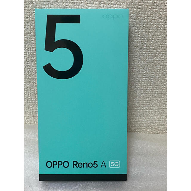 日本製定番 OPPO - ☆新品、未開封☆ OPPO Reno5 A シルバーブラック Y ...