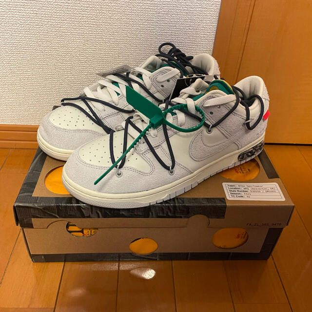 off-white dunk 29cm