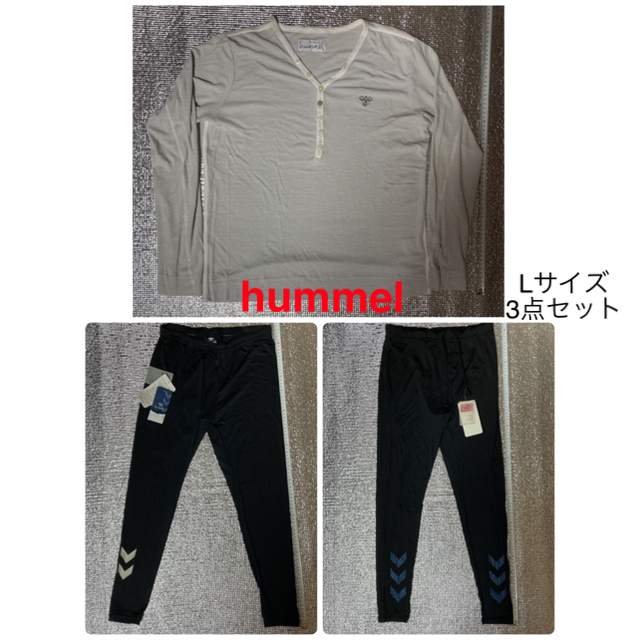 hummel(ヒュンメル)のタカ様専用 hummel Lサイズ インナータイツ2点 スポーツ/アウトドアのサッカー/フットサル(ウェア)の商品写真