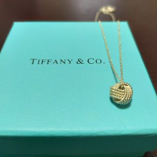 Tiffany ティファニー サマセット ツイストノット メッシュ ネックレス