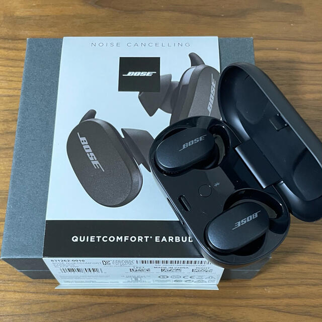 Bose QuietComfort Earbuds ブラックヘッドフォン/イヤフォン