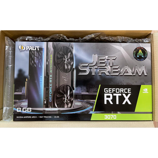 驚きの値段 GeForce 【非LHR】Palit RTX JetStream 3070 PCパーツ