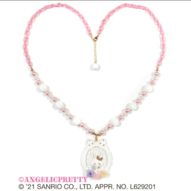 Angelic Pretty(アンジェリックプリティー)のWish me mell Whip Cream Princessネックレス レディースのアクセサリー(ネックレス)の商品写真