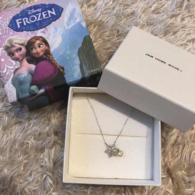 新品 ディズニー ケイウノ FROZEN ~アナと雪の女王 ネックレス ダイヤ