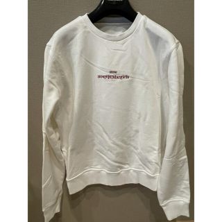 マルタンマルジェラ(Maison Martin Margiela)のメゾンマルジェラ  スウェット　ロゴ　新品未使用(スウェット)