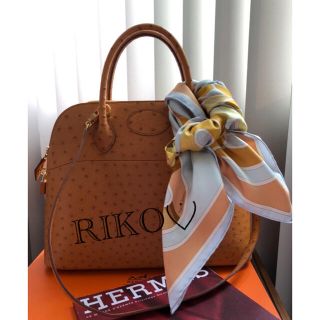 エルメス(Hermes)の新品未使用同様エルメスボリード♡オーストリッチ(ショルダーバッグ)