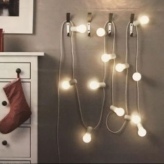 イケア(IKEA)のIKEA  STRALA ストローラ　LED ランプ　照明　白 ホワイト(蛍光灯/電球)