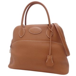 エルメス(Hermes)のエルメス ボリード31 トリヨンクレマンス  ブラウン茶 40802004743(ハンドバッグ)