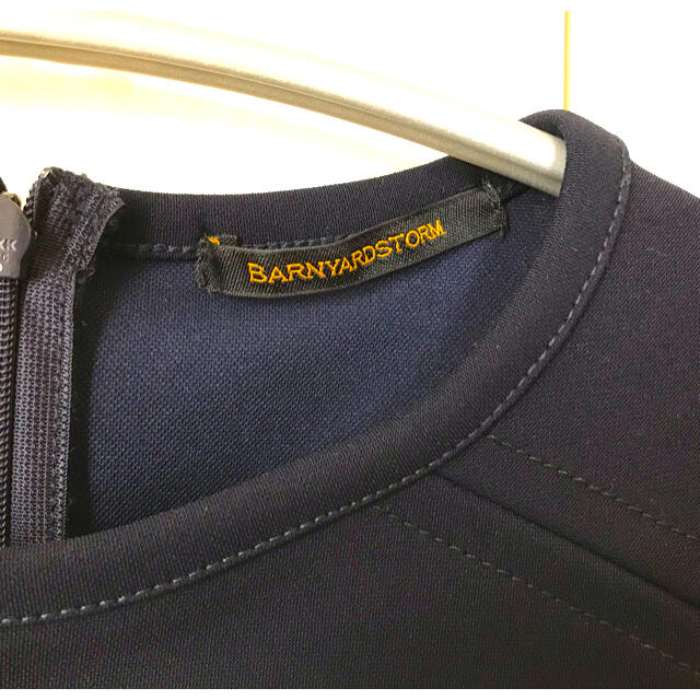 BARNYARDSTORM(バンヤードストーム)の新品 バンヤードストーム ジョーゼット トップス プルオーバー カットソー S レディースのトップス(カットソー(長袖/七分))の商品写真