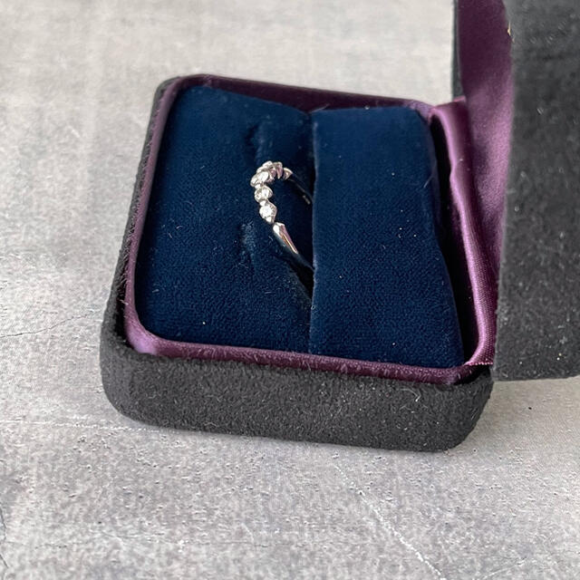 綺麗です☺️✨　Pt900 ダイヤモンド　リング　16号 レディースのアクセサリー(リング(指輪))の商品写真