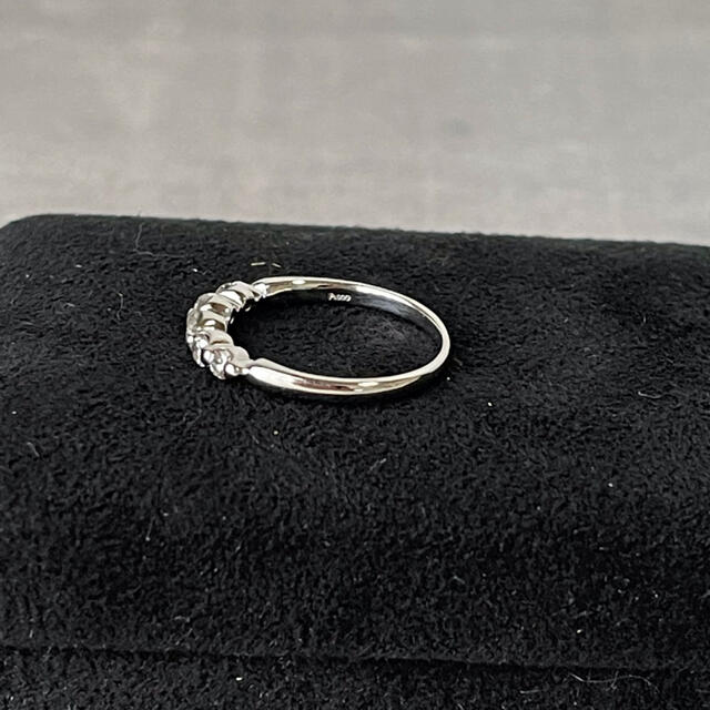 綺麗です☺️✨　Pt900 ダイヤモンド　リング　16号 レディースのアクセサリー(リング(指輪))の商品写真
