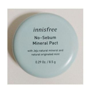 イニスフリー(Innisfree)の【新品】イニスフリー ノーセバム ミネラルパクト 8.5g(フェイスパウダー)