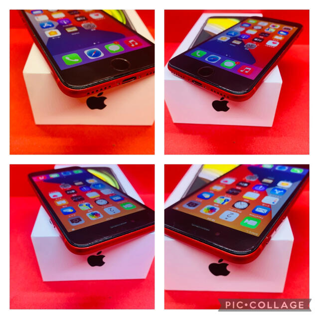 iPhone8 64GB RED SIMフリー バッテリー新品100％