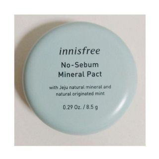 イニスフリー(Innisfree)の【新品】イニスフリー ノーセバム ミネラルパクト 8.5g(フェイスパウダー)