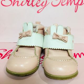 シャーリーテンプル(Shirley Temple)のシャーリーテンプル  🐰うさ耳シューズ　16(スニーカー)