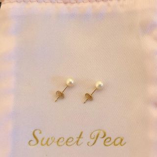 アッシュペーフランス(H.P.FRANCE)の【美品】Sweet Pea  ベビーパールピアス  (ピアス)