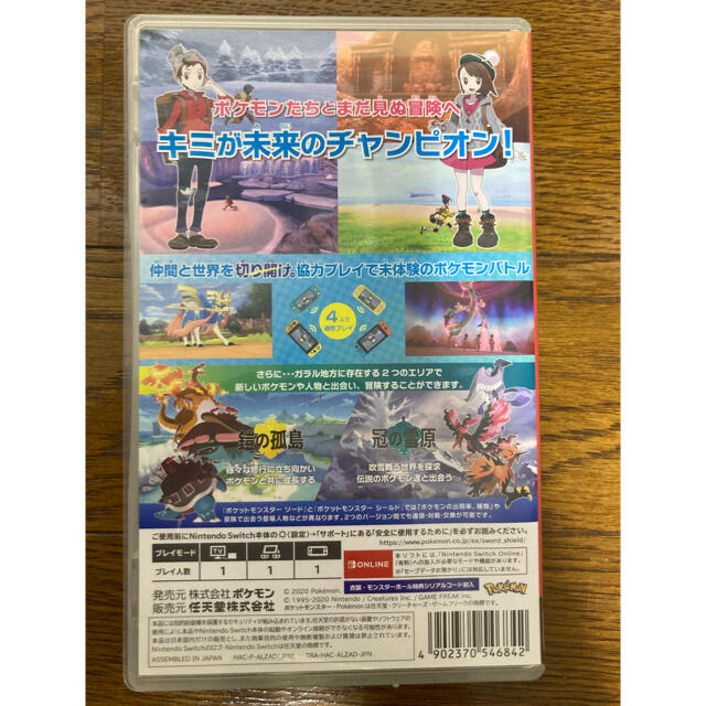 ゲームソフトゲーム機本体ポケットモンスター ソード ＋ エキスパンションパス Switch