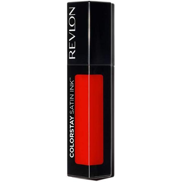 REVLON(レブロン)の【匿名配送】レブロン カラーステイ サテン インク (カラー018) コスメ/美容のベースメイク/化粧品(口紅)の商品写真