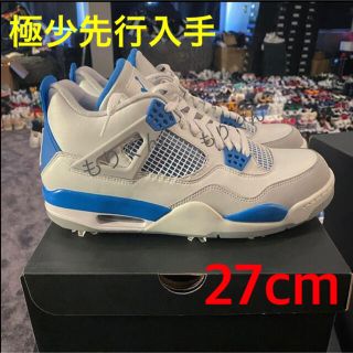 ナイキ(NIKE)の極少先行入手 27cm NIKE AIR JORDAN 4 ゴルフ ジョーダン(シューズ)