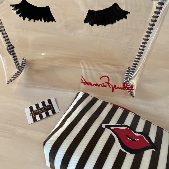 Henri Bendel(ヘンリベンデル)のヘンリベンデル　アイズアンドリップ　クリアポーチセット レディースのファッション小物(ポーチ)の商品写真