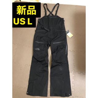 ザノースフェイス(THE NORTH FACE)の新品 THE NORTH FACE ノースフェイス　L ビブパンツ　黒　黒(ウエア/装備)