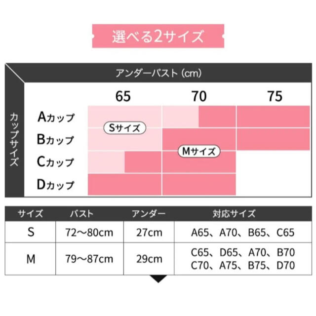 GYDA(ジェイダ)のAGARISM GYDA アガリズム ナイトブラ Mサイズ 新品 レディースのレディース その他(その他)の商品写真