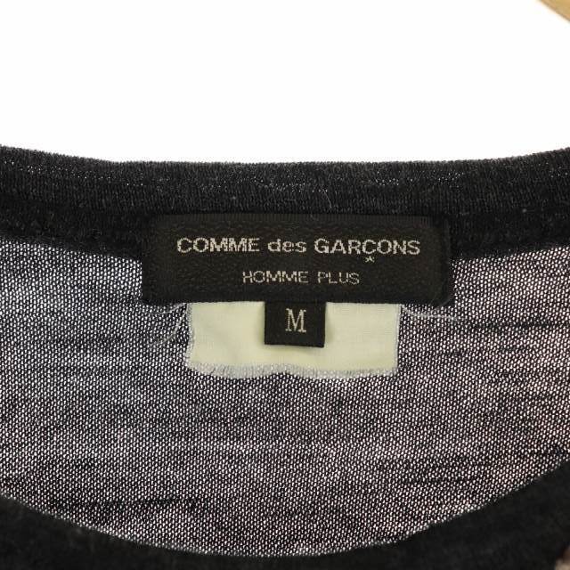 COMME des GARCONS HOMME PLUS(コムデギャルソンオムプリュス)のコムデギャルソンオムプリュス ニット セーター 長袖 レオパード M グレー メンズのトップス(ニット/セーター)の商品写真
