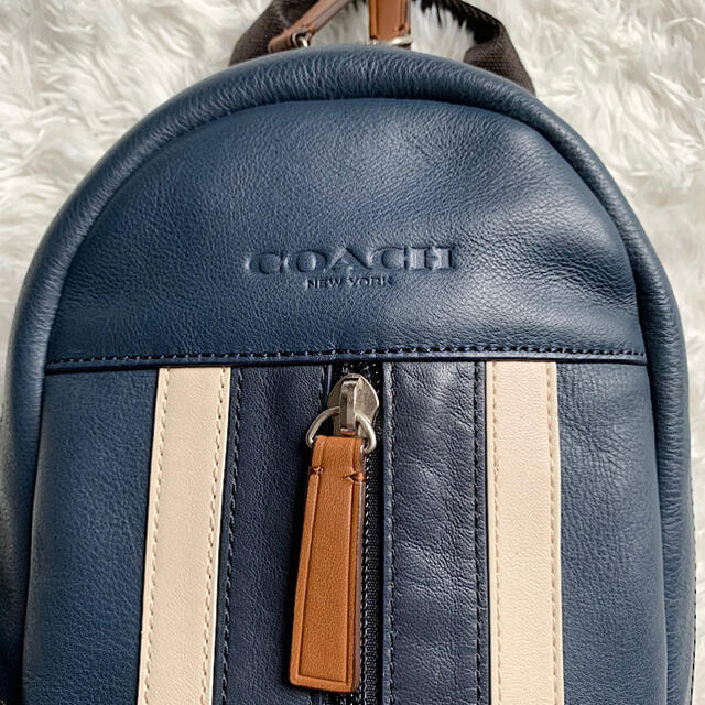COACH - 【未使用に近い!】コーチ ヘリテージ レザー ボディーバッグ
