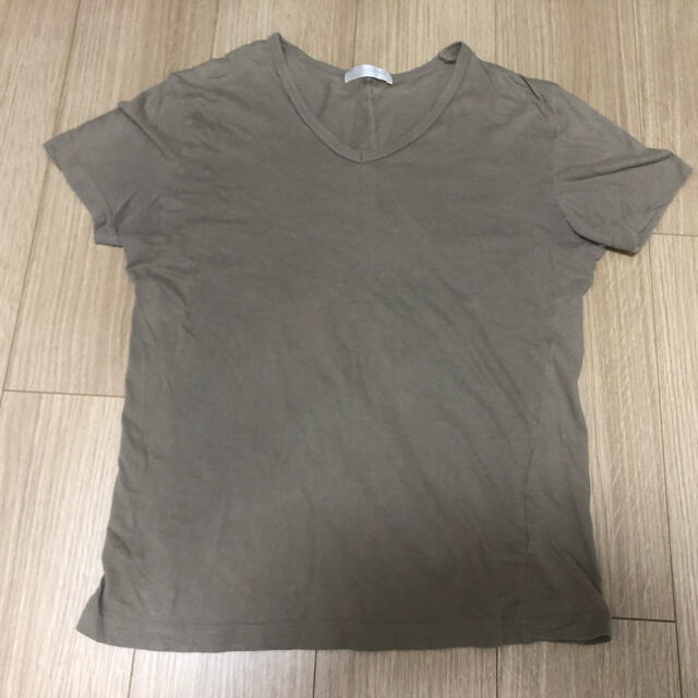 BUONA GIORNATA(ボナジョルナータ)のボナジョルナータ コットン100% Tシャツ 2枚セット カーキ グレー M メンズのトップス(Tシャツ/カットソー(半袖/袖なし))の商品写真