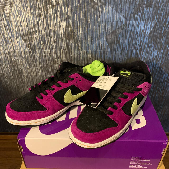 NIKE SB DUNK LOW PRO RED PLUM ACG 26cm