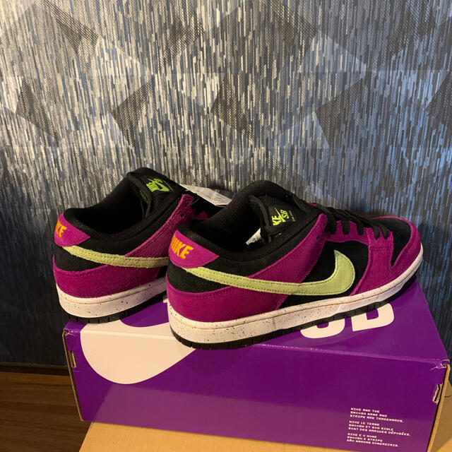 NIKE SB DUNK LOW PRO RED PLUM ACG 26cm