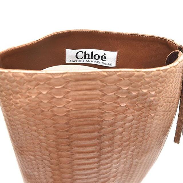 Chloe(クロエ)のほぼ新品♪クロエ リボン  ロングブーツ 35.5(約22.5)22900→ レディースの靴/シューズ(ブーツ)の商品写真