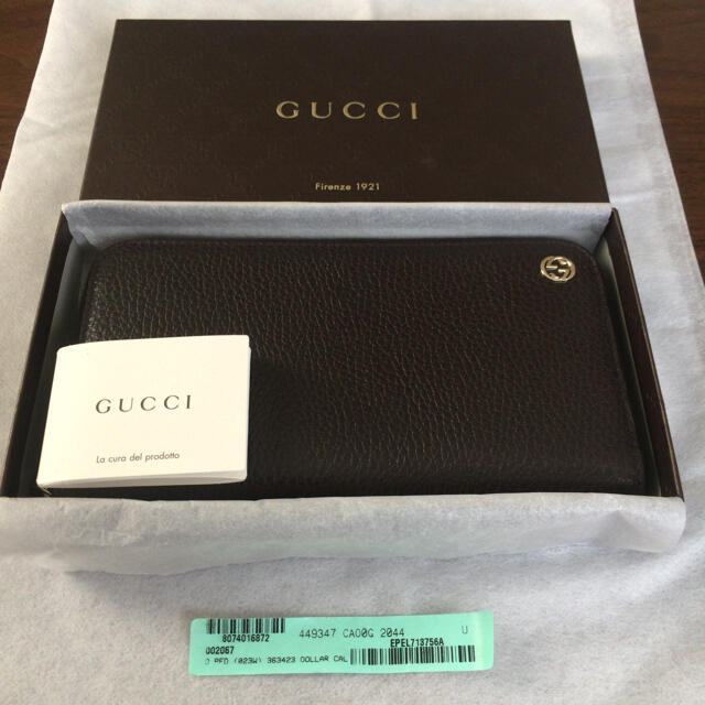 GUCCI/グッチ  WEB取引価格 67800円 メンズのファッション小物(長財布)の商品写真