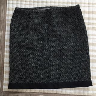 ザラ(ZARA)の【美品】ZARA BASIC ラメツイードスカート(ミニスカート)