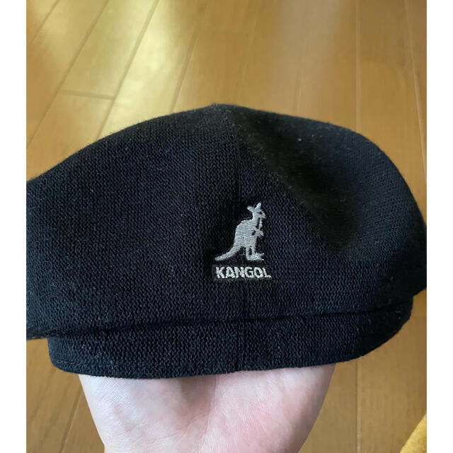 KANGOL(カンゴール)の黒駒さん専用 KANGOL ハンチング BLACK メンズの帽子(ハンチング/ベレー帽)の商品写真
