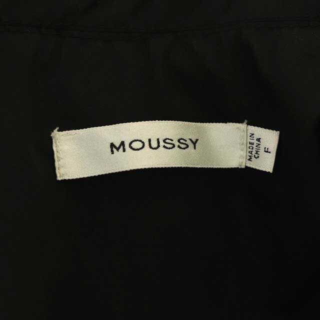 マウジー moussy ブルゾン ジャケット スナップボタン F 黒 ブラック 2